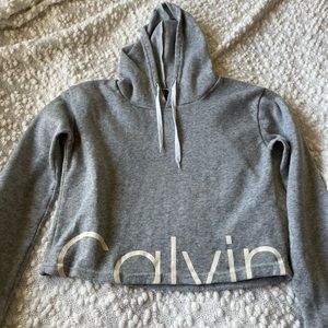 Calvin Klein crop hoodie